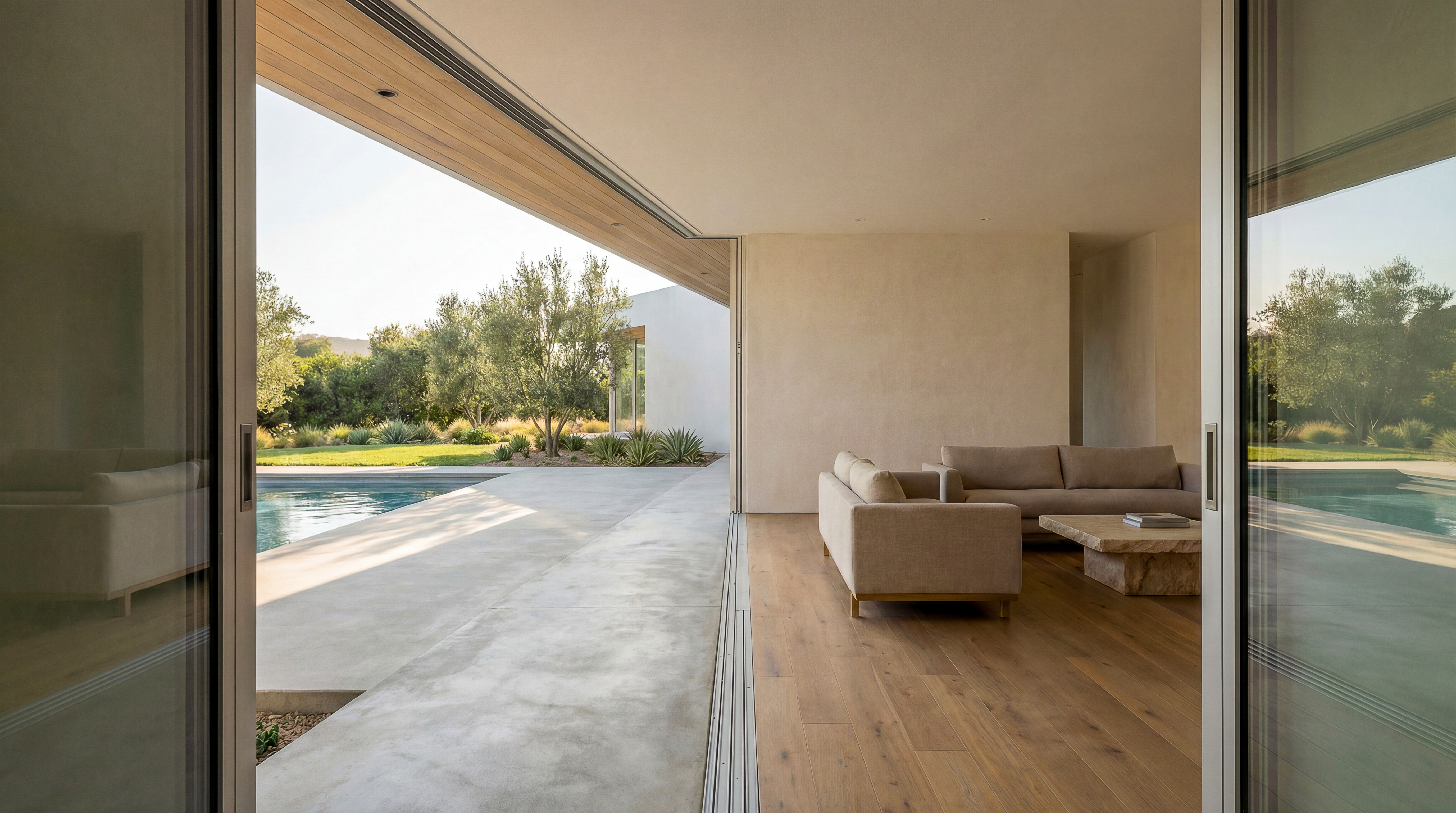 Sierra Blanca Residence — Transparent Walkway